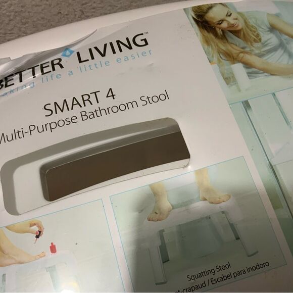 The SMART 4 Multi-Purpose Bathroom Stool - Picture 3 of 7